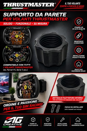 Supporto parete per volanti - supporto, da