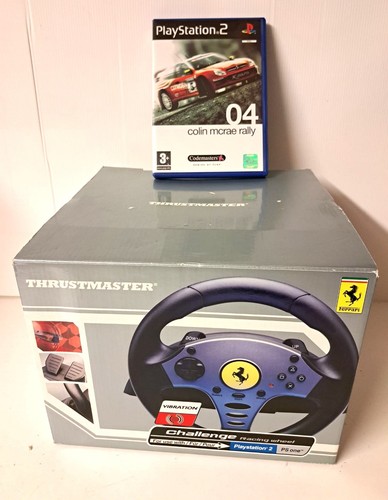 Ps2 volante thrustmaster - volante,
